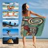 Old Motocycles Arts Beach Towel for Family Stuffs Friends Gifts Quick-Dry Sand Free For Bath Yoga Tourism Beach Camping Swimming