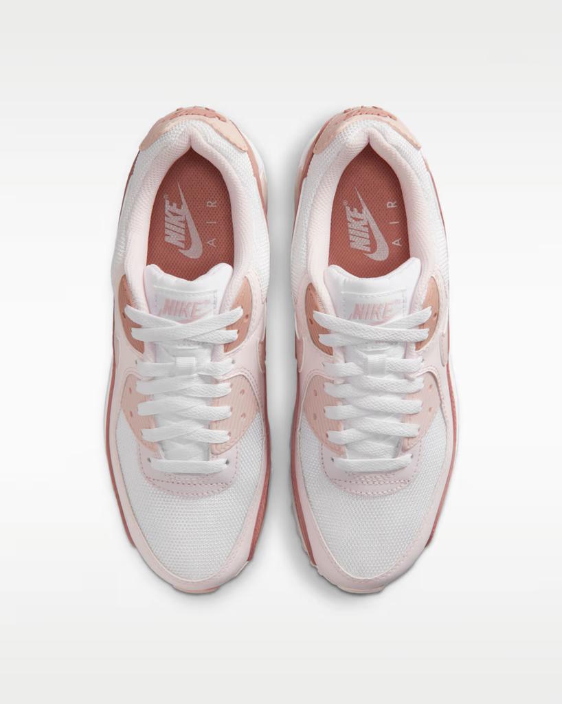 IM4613-600 Nike Air Max 90 Particle Pink Pearl Pink Silt Red (Women's)