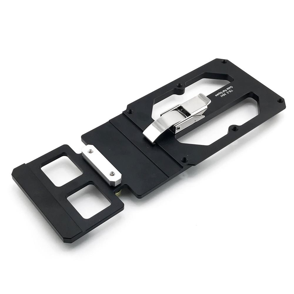 

Деревообрабатывающий направляющий угольник 90 градусов, прямоугольная позиционирующая пластина, совместимая с направляющей пилой Festool/Makita/Milwaukee чёрный