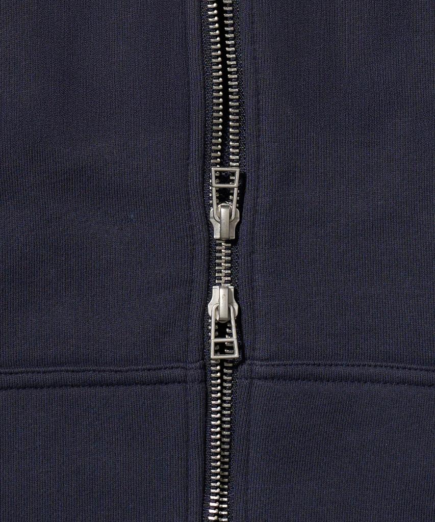 Aeca Aeca Signature Zip Up Hoodie-Navy