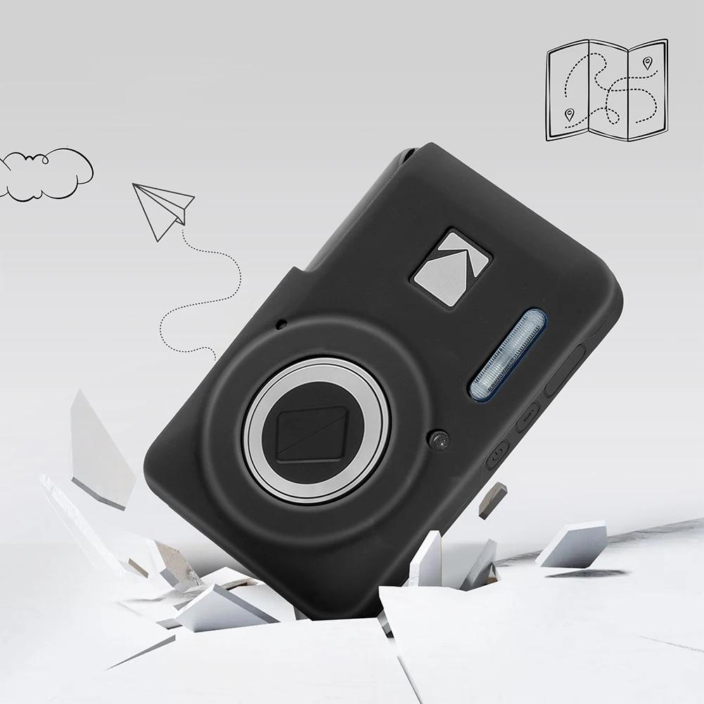 For KODAK PIXPRO FZ55 Soft Silicone Protective Case Wear Resist Slim Fit Camera Bag Lightweight Camera Sleeve Camera Accessories