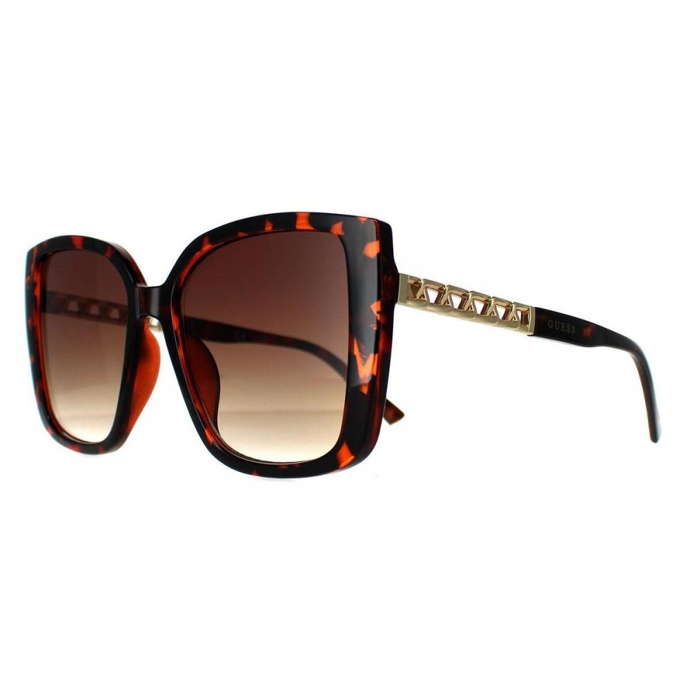 

GueSS Women S 57mm Dark Havana SunglaSSeS Gf0427 52f Dark Havana