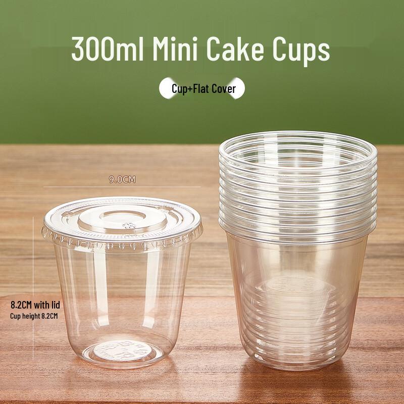 Disposable Mini Cake & Dessert Cups