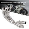 Motorcycle Full Exhaust System Vent Front Pipe Link Connect for Yamaha  YZFR6  20062018