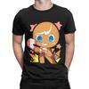 Cookie Run Kingdom T-Shirt Strand Baumwoll-T-Shirts für Herren Harajuku Muster T-Shirt Kurzärmelige Streetwear T-Shirts