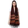 Weavers Villa Acro Wool Women's Muffler (MF-902,Maroon Size: 34CM X 200CM)