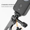 For Gopro Extension Rod Bracket Mount for Insta360 X4 Helmet Aluminum Alloy Extension Arm Motorcycle Action Camera Accessories