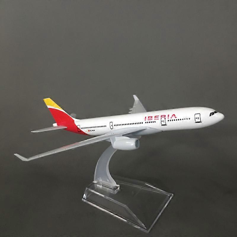JASON TUTU Spain Iberia Airlines A330 Plane Model Airplane Model Aircraft Model Diecast Metal Airplanes Model 16cm 1:400 Plane