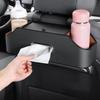 3 vienā automašīnas sēdekļa atzveltnes krūzes turētāja uzglabāšanas kaste salvešu kaste ar āķi Auto aizmugurējā sēdekļa organizators automašīnas tālruņa turētājs automašīnas interjeram