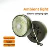 Multifunctional LED Camping String Light USB Charging Outdoor Long Battery Life Colorful Tent Ambient Light Tape Measure Storage Camping