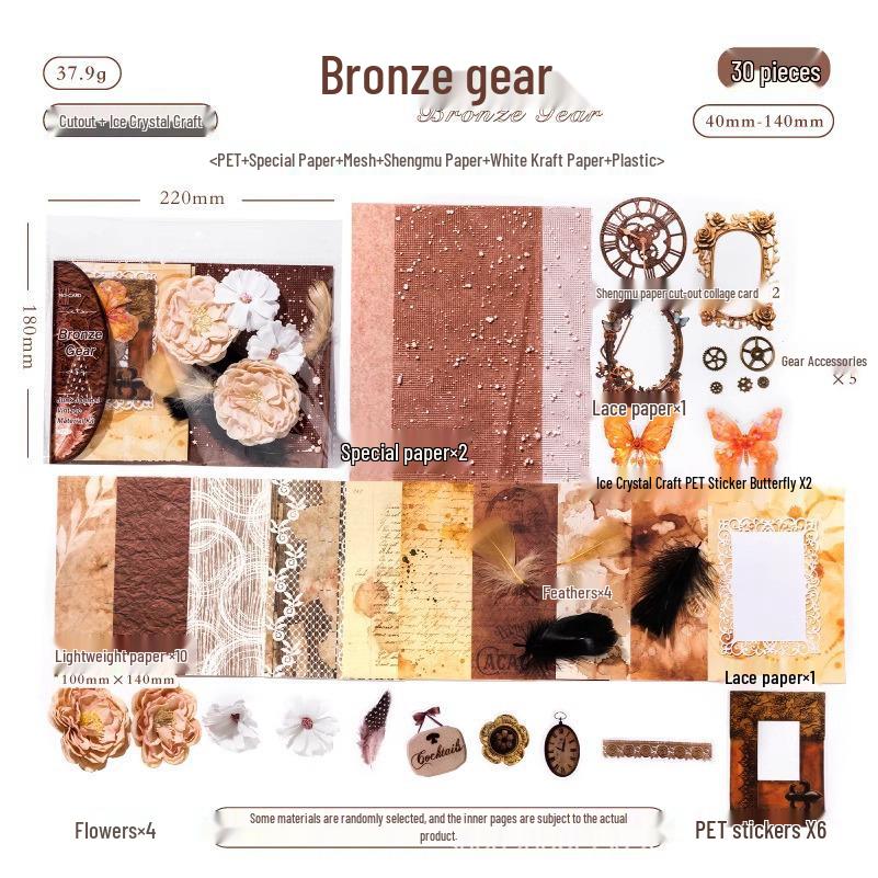 Yuxian DIY Ita Bag Kit Vol. 2 - Ins Style Accessories for Handmade Decoration