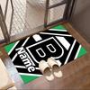 Custom Name Personalized Borussia Monchengladbach Print Carpet, Versatile Home Decor Rug, for Playroom, Apartment, Balcony, Entryway, Hallway Gift