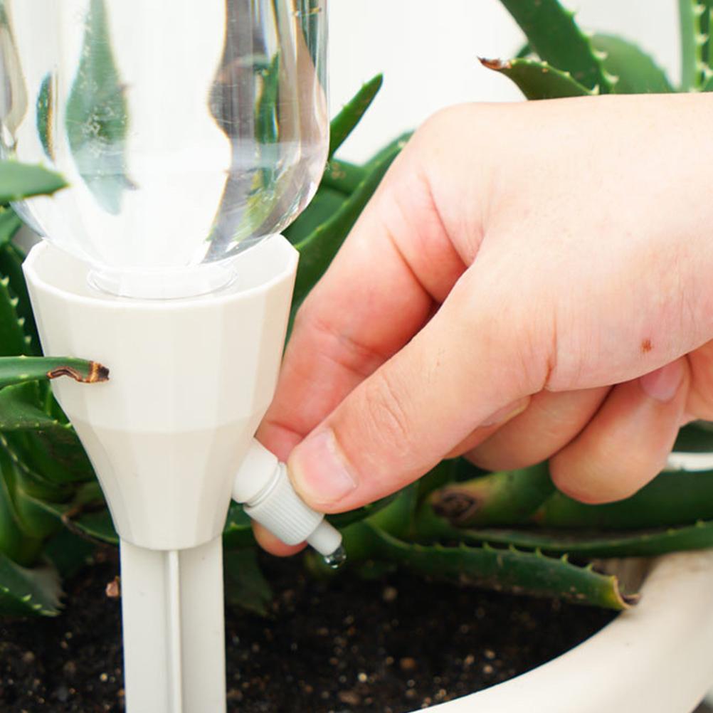 3PCS Plant Drip Irrigation Self Plant Watering System Device With Adjustable Control Valves Switch