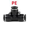 4/6/8/10/12/14/16mm Pneumatic Fitting Pipe Air Connector Tube Quick Release Fitting Plastic Water Push In Hose PU/PE/PY/PV/PZ/PK