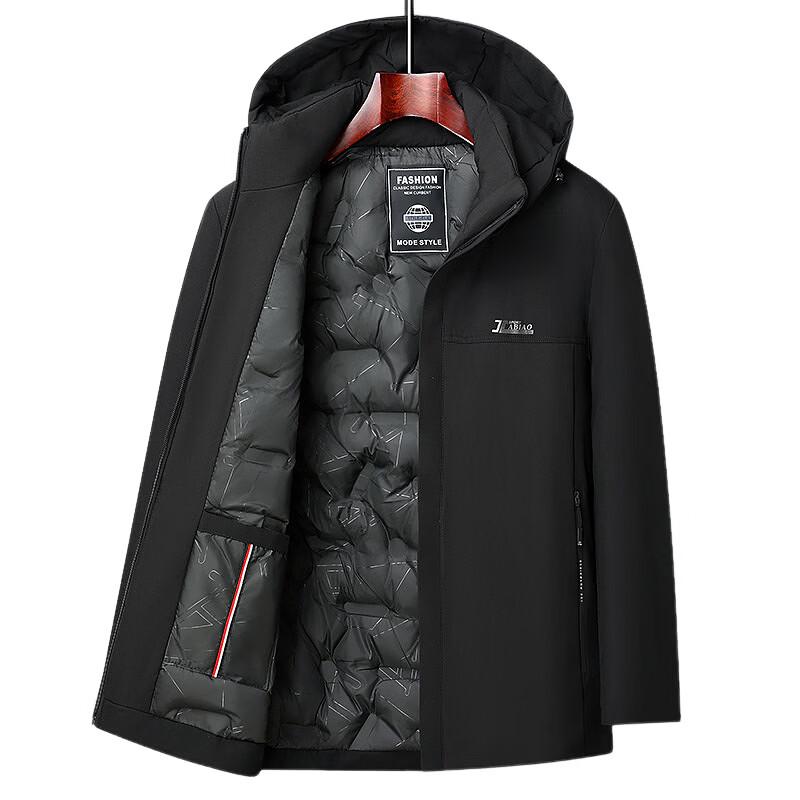 Hengyuanxiang Men's Winter Padded Jacket for Seniors