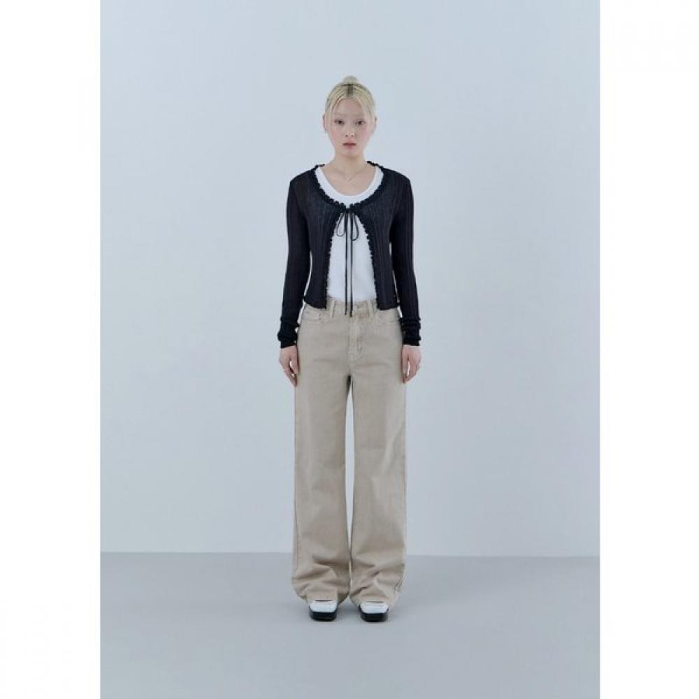 

GueSS Women S Color Wide pantS Oq2w5135 Beige (BEG)/24