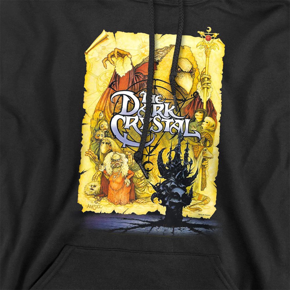 Dark Crystal Unisex Erwachsenen-Poster-Hoodie