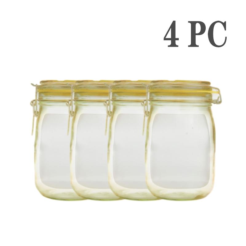 

Многоразовые банки Мейсона Бутылки Орехи Печенье Застежка-молния Мешки для хранения продуктов Закуски Кухонный морозильник Органайзер Портативный дорожный Ziplock чёрный