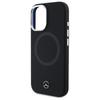 Mercedes Mehmp16S23Suttk Iphone 16 6.1  Czarny/Black Hardcase Silicone Tonal Logo Magsafe
