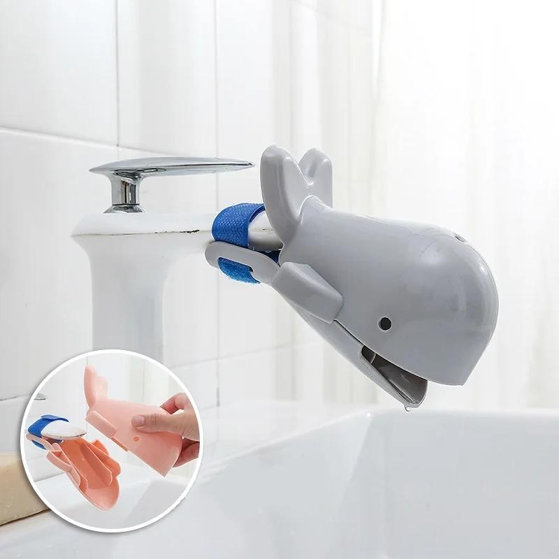 Lovely Whale Faucet Extender for Children Hand Washing Household Bathroom Sink Accessories Kitchen High-quality Faucet Accessory