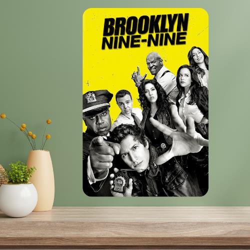 Brooklyn Nine Classic TV Show Metal Poster Sign 20x30cm(7.8x11.8inch)