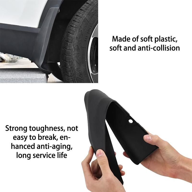 For Ford Focus MK2 MK2.5 Hatchback 2005 2006 2007 2008 2009 2010 2011 Tire Fender Mud Flap Guard  Car Mudflaps Splash Guards