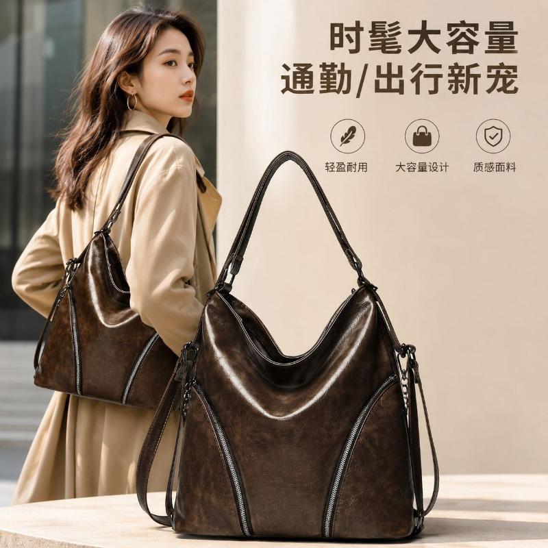 Today's Fashion One-shoulder Oblique Span Bag Large-capacity Casual Portable Back Backpack Women's Tote Bag