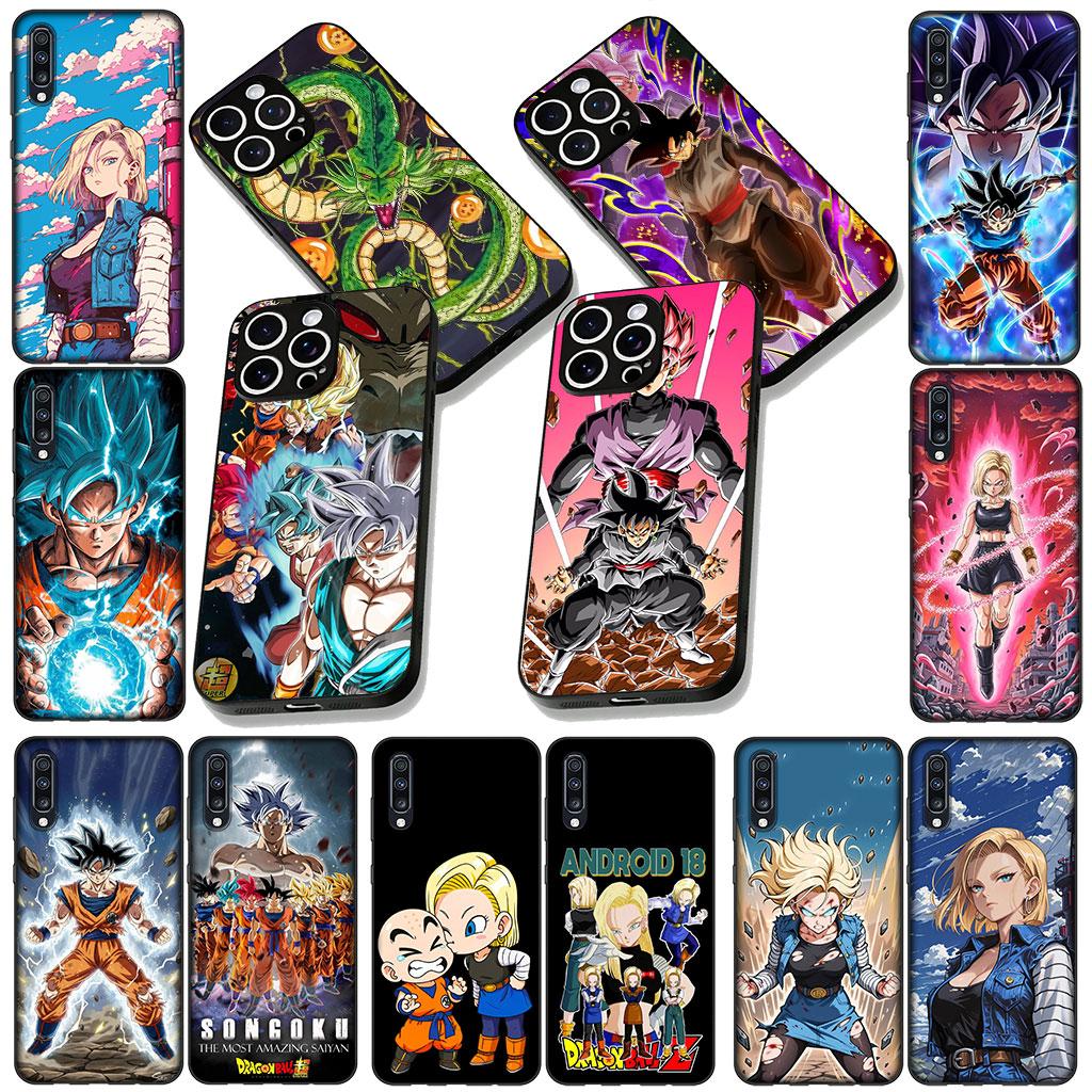 Soft Cover for Apple iPhone 13 12 Mini XS 11 Pro Max 7 8 Plus XR SE 2022 2020 SE3 Coque Phone Case Android 18 Dragon Gokus Ball