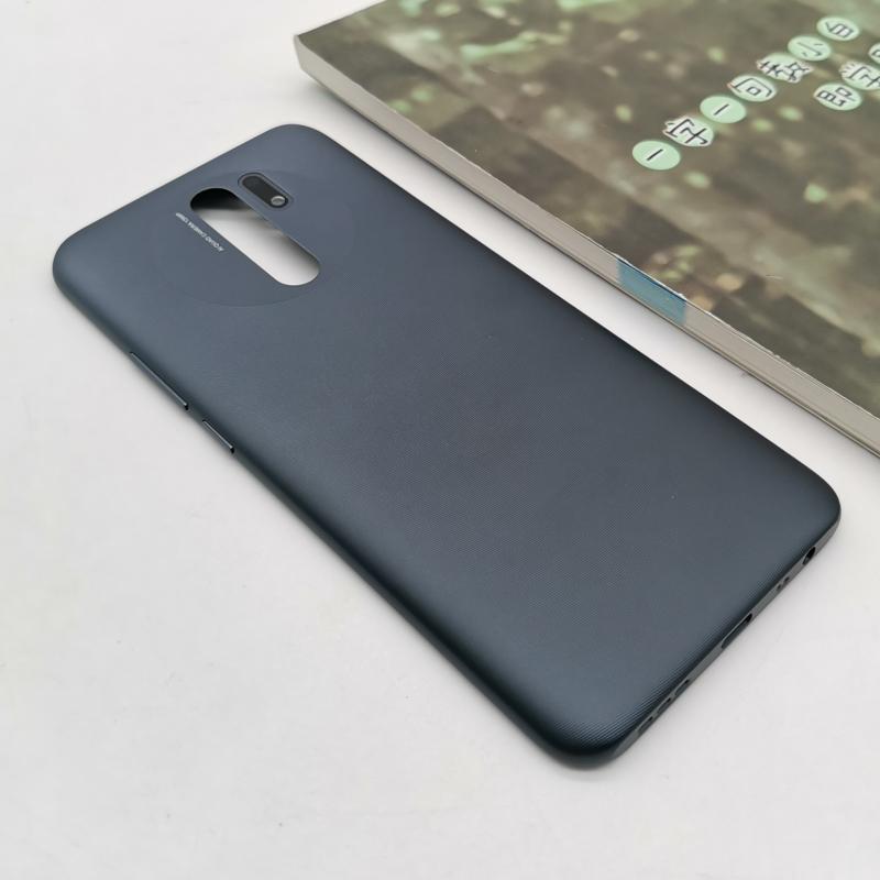 

Для Xiaomi Redmi 9 задняя крышка батарейного отсека задняя дверь Замена крышки для телефона Redmi 9 Redmi9 + клей чёрный