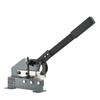 Sheet Metal Shear, 155 Mm Manual Hand Plate Shear, Heavy Duty Mounting Type Sheet Cutter with Solid Steel Frame, High Precision, Extended Handle for