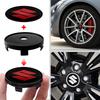 YOTA6 4Pcs 54mm 56mm 60mm Car Wheel Center Hub Caps S Logo Badge Rim Cover Emblem For Suzuki Swift Jimny Vitara Baleno SX4 Accessories