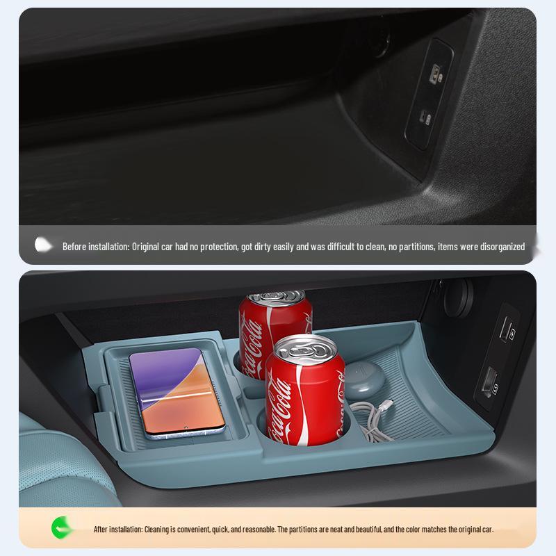 Jetour Traveler Center Console Storage Box - Fits 25 Models, Lantu Zhiyin Car Accessory Modification