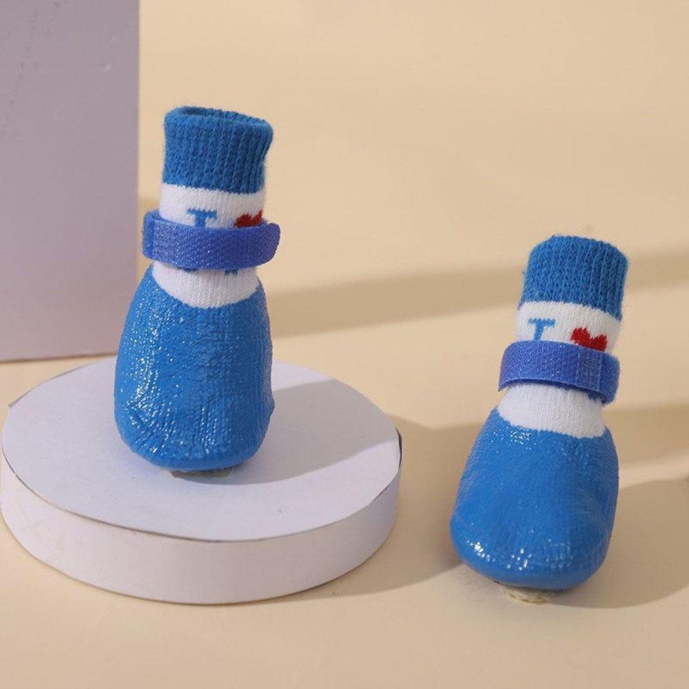 Waterproof Pet Boots Anti-slip Dog Foot Cover Portable Dog Shoes  Pet Supplies