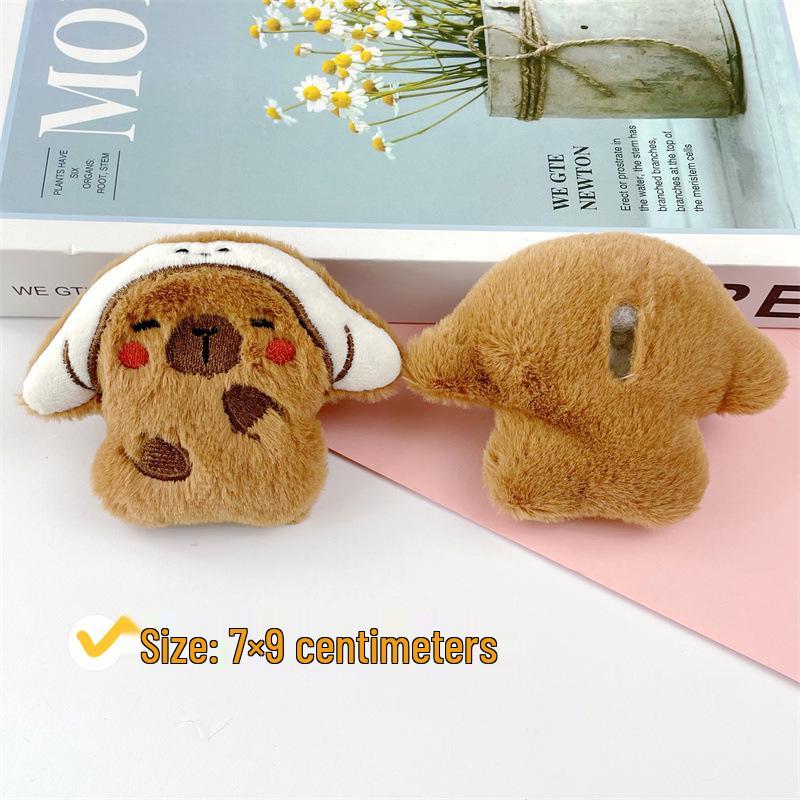 Capybara Charm Pendant: Cute Sanrio Headgear & Children's Accessories