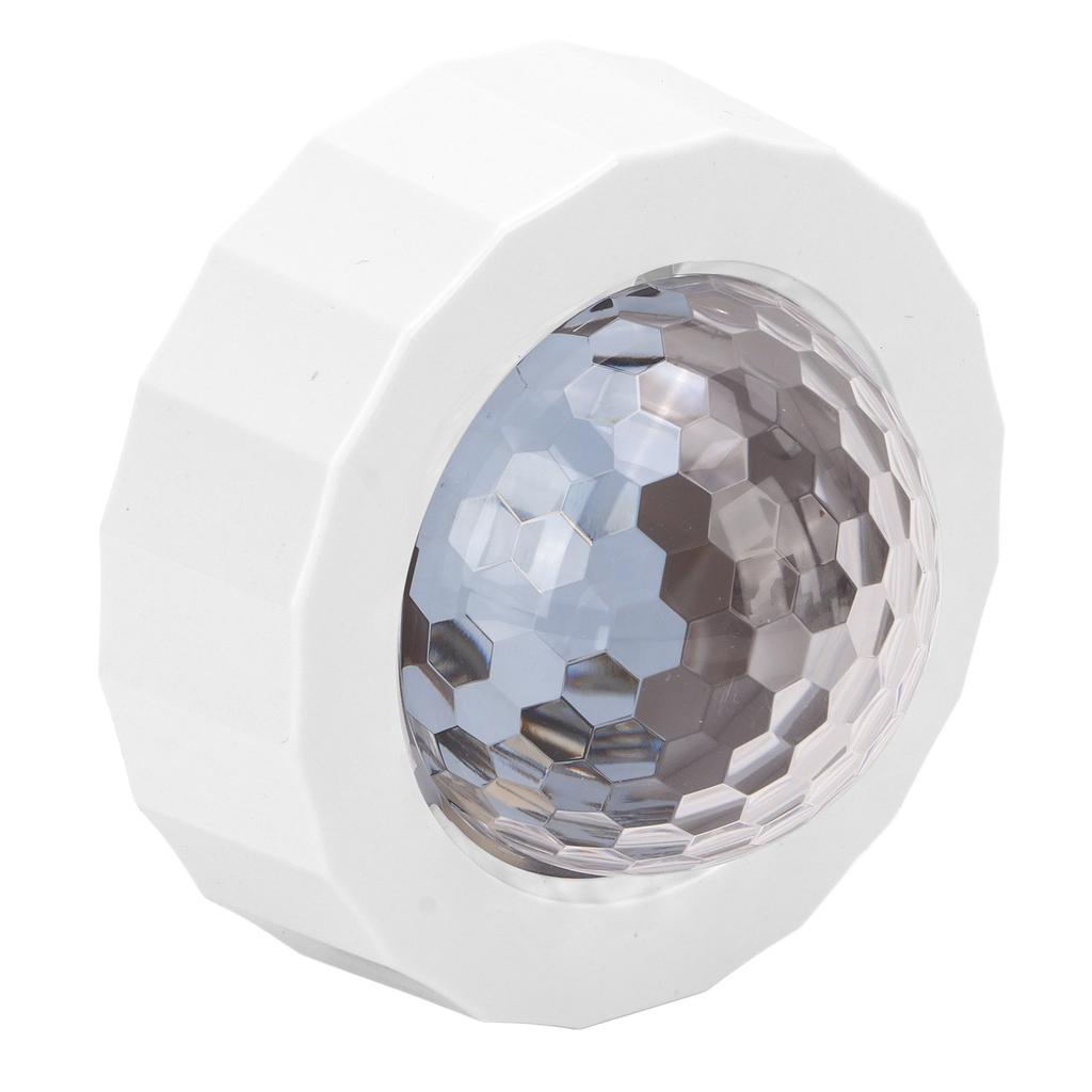 USB Ceiling Projector Lamp 3 Light Colors Sound Activated Dome Interior Decoration Universal for