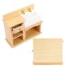 1:12     Accessory  ature Furniture   Kitchen Sink Wooden Wash Basin