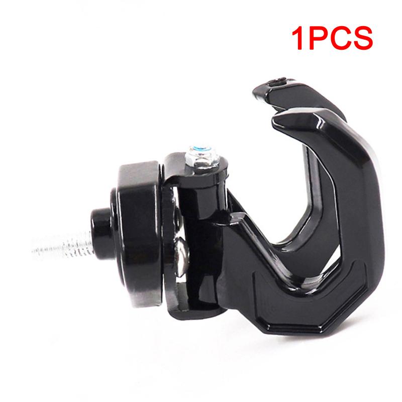 New Aluminum Alloy Motorcycle Luggage Helmet Holder Hook Mount Motorbike Scooter Helmet Holder Bag Hook Hanger With Screw