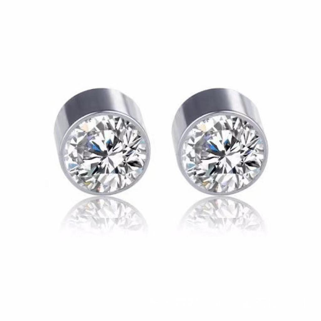 Men's and Women's Trend Personality Senior Sense of Light Luxury Magnet Ear Clips