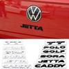 FD-10ABS 3D Letter Car Rear Trunk Emblem Sticker Valve Cap for Volkswagen Golf 7 CC B6 MK4 TT POLO BORA CADDY JETTA Auto Accessories