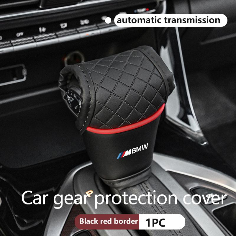 Leather Car Gear Shift Sleeve Knob Protective Cover For BMW Performance M E87 E30 E46 E28 F35 G20 E93 F20 X3 X