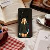 90s Brit Retro K-Kate M-Moss   Phone Case For Samsung S 25,24,23,22,30,21,10,9,Ultra,Plus,Lite,FE,4,5 G Soft Black Case