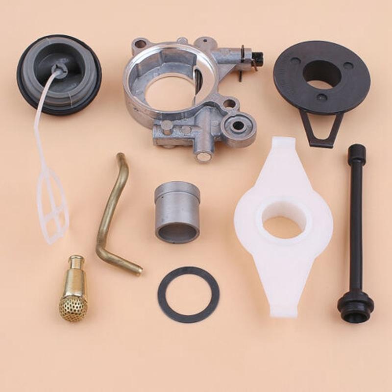 Ingenious-Oil Pump Line Worm Gear Kit For Husqvarna 372Xp 365 371 385 390 362 570 575 576