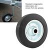 8" Replacement Trailer Jack Wheels, 1100 Lb Capacity Jack Wheel Casters, Repellent Iron