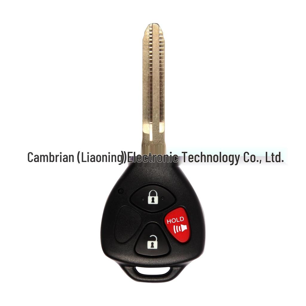 3-Button Remote Case for Toyota Corolla/Pontiac Vibe GQ4-29T Key