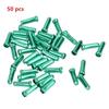 Bicycle Cable End Caps 50/100/200PCS Bike Bicycle Brake Shifter Aluminum Inner Cable Tips Crimps Cycle Cycling Parts Derailleur