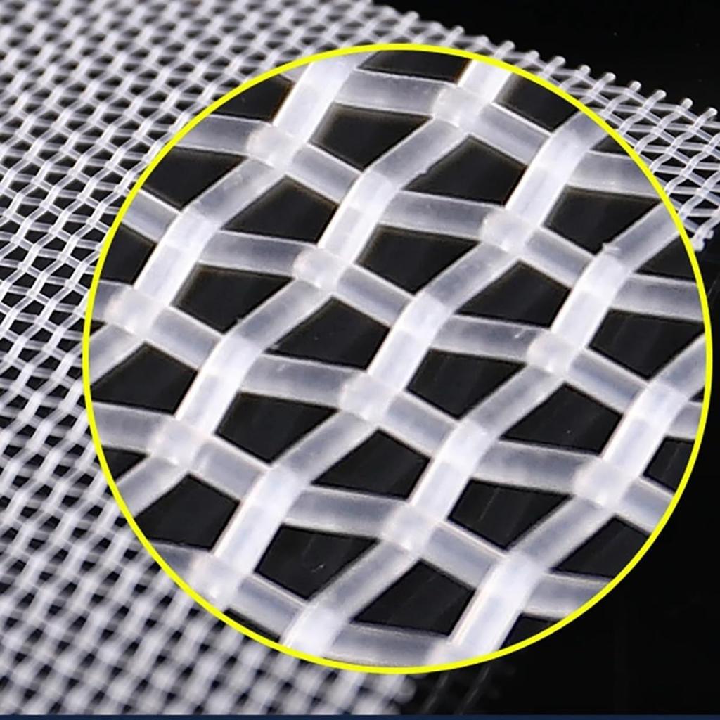 39.37x39.37 Inch 25 Micron Food Grade Nylon Filter Mesh Woven Net Fabric Filter Sheet for Home Brewing