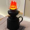 Cartoon Anime Flame Decorative Light with Handle Lightweight Portable Moving Castle Kerosene Candle Atmosphere Lamp