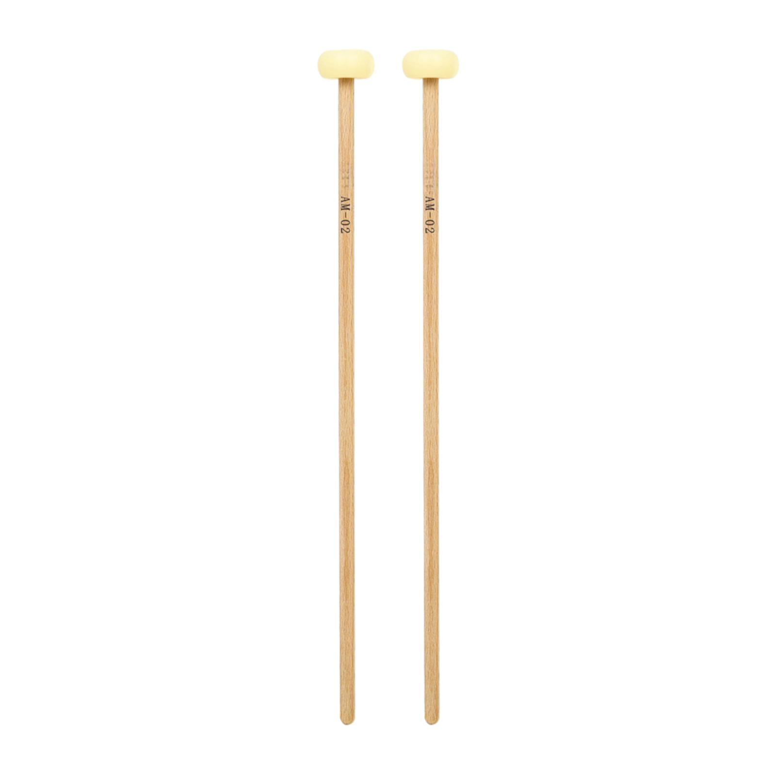 

2x Glockenspiel Mallet Professional Xylophone Mallet Vibraphone Mallets for Chime Bell Percussion Glockenspiel Woodblock жёлтый
