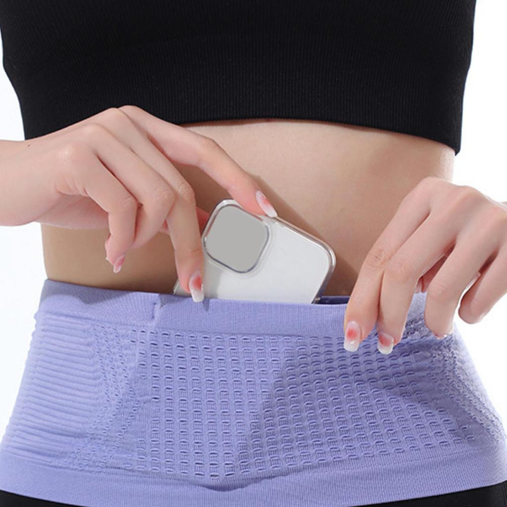 Seamless Running Waistpack Lightweight Invisible Jogging Waist Bags Portable Elastic Breathable Portable Pouch Sports Accessories