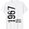 Retro 1967 Pure Polyester Printed Men's and Women's Fashionable Loose Casual T-shirt 2026 New Personalized Round Neck T-shirt